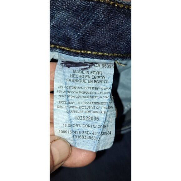 Womens Medium Denim Lee Jeans Size 16 Short - Picture 7 of 8